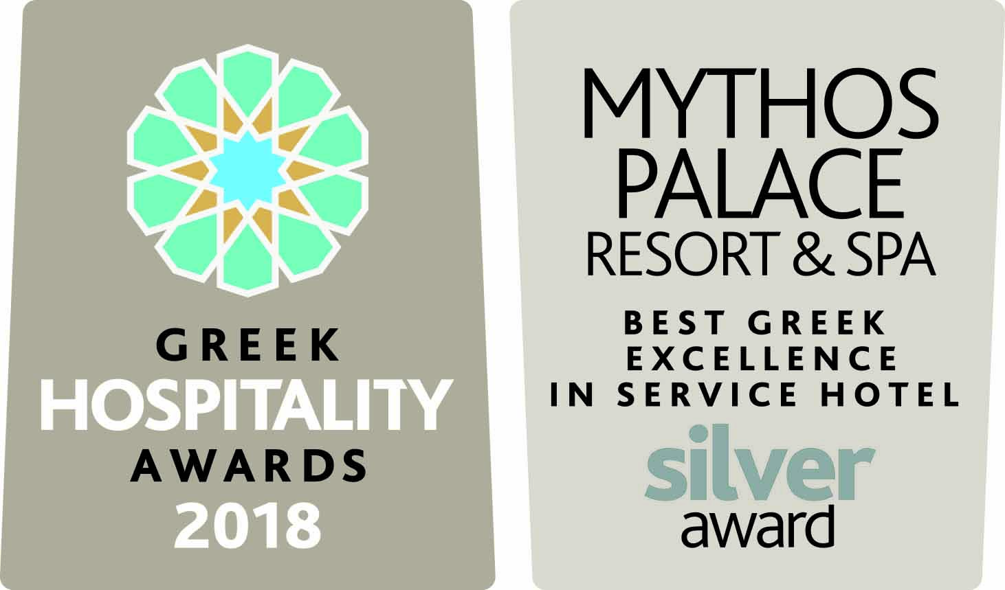 Mythos Palace Resort Spa Silver Award