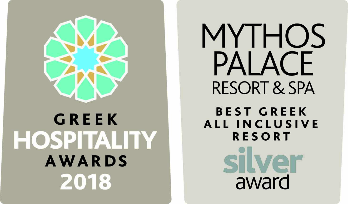 Mythos Palace Resort Silver Award